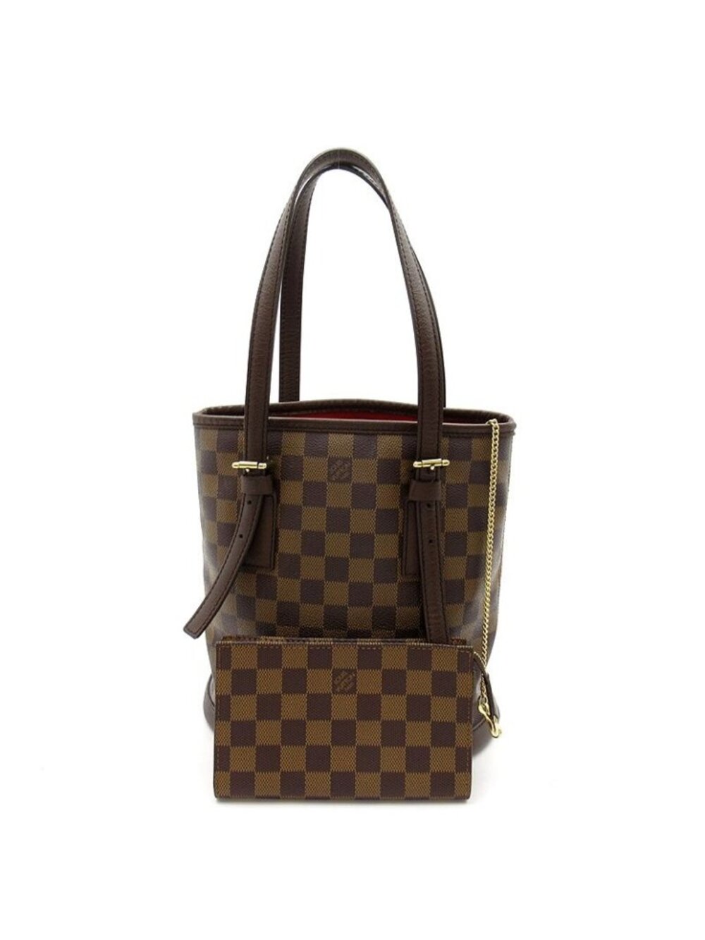 Louis Vuitton Marais Damier Tote Bag Brown